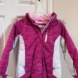 Free Country Pink and White Jacket